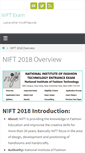 Mobile Screenshot of niftexam.in